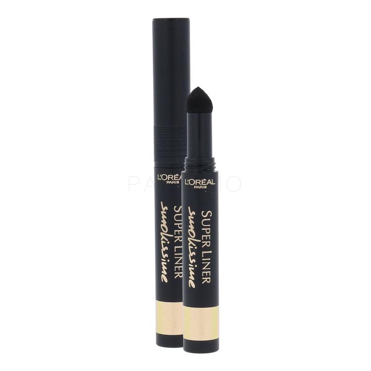 L&#039;Oréal Paris Super Liner Smokissime Tuš za oči za žene 1 g Nijansa 100 Black Smoke
