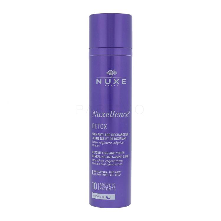 NUXE Nuxellence Detox Anti-Aging Night Care Noćna krema za lice za žene 50 ml