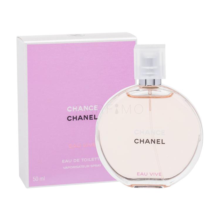 Chanel Chance Eau Vive Toaletna voda za žene 50 ml