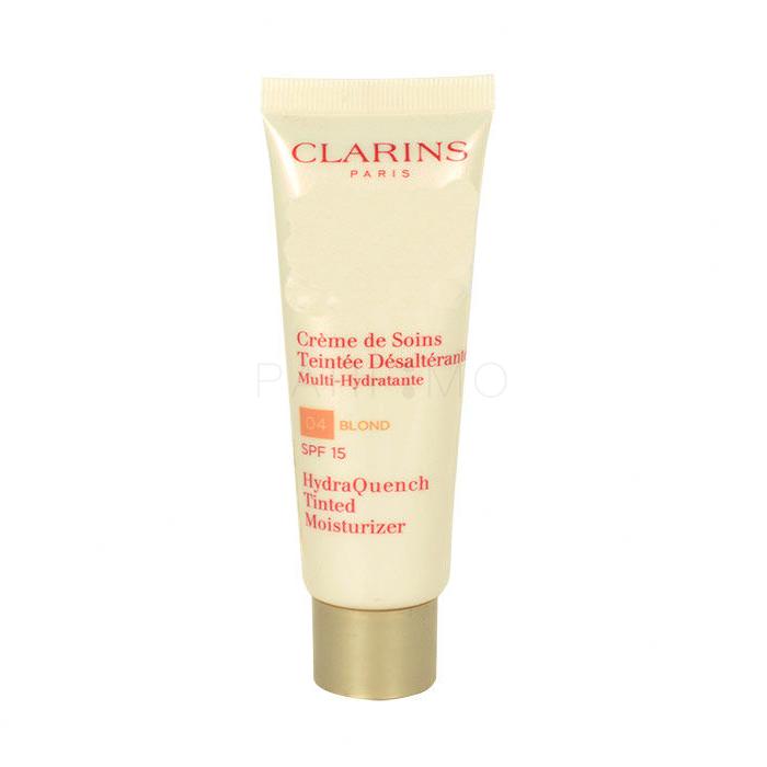 Clarins HydraQuench Tinted Moisturizer SPF15 Dnevna krema za lice za žene 50 ml Nijansa 01 Sand tester