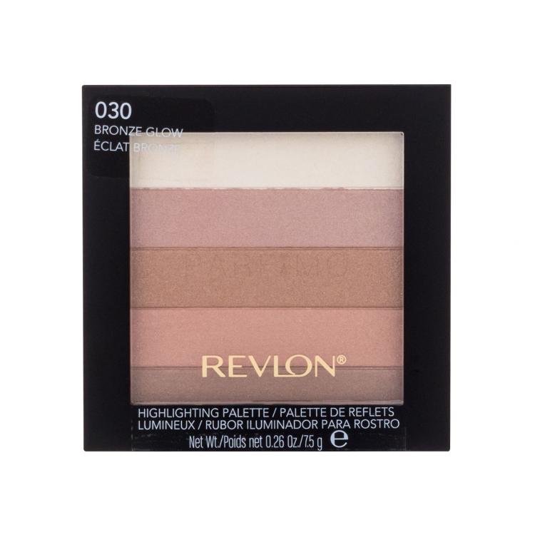 Revlon Highlighting Palette Highlighter za žene 7,5 g Nijansa 030 Bronze Glow
