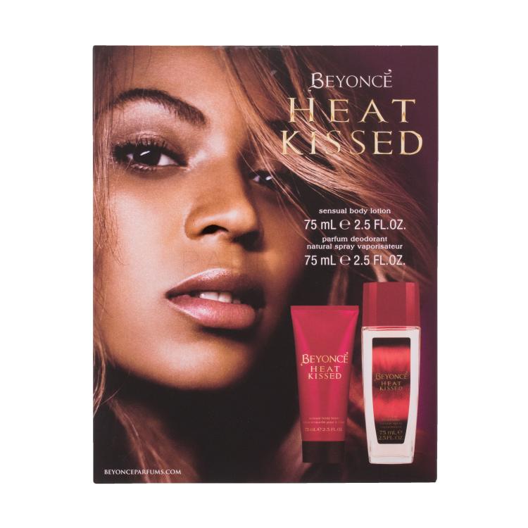 Beyonce Heat Kissed Poklon set dezodorans u spreju 75 ml + losion za tijelo 75 ml