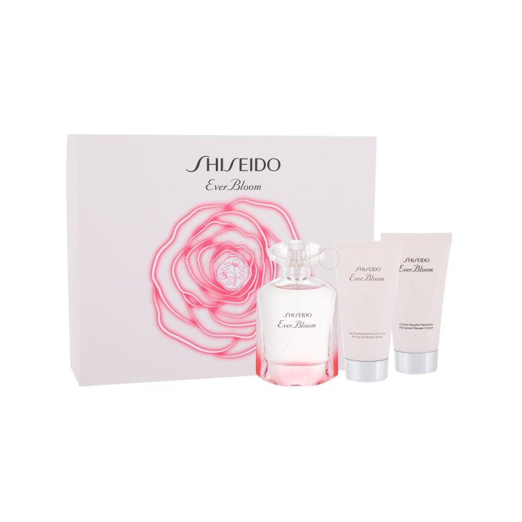 Shiseido Ever Bloom Poklon set parfémovaná voda 50 ml + sprchový krém 50 ml + tělové mléko 50 ml