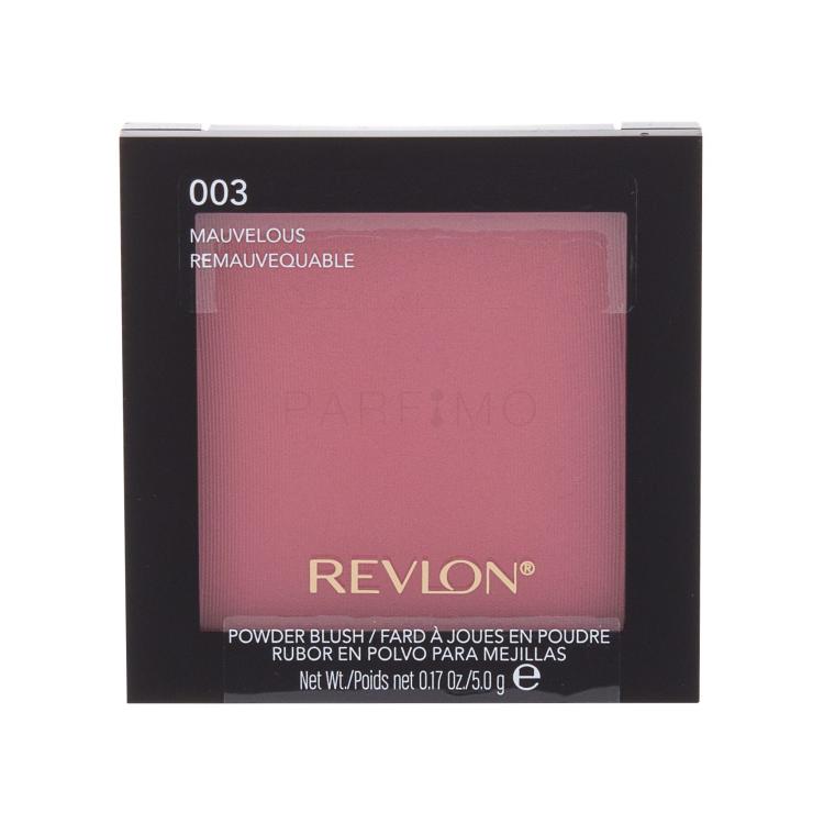 Revlon Powder Blush Rumenilo za žene 5 g Nijansa 003 Mauvelous