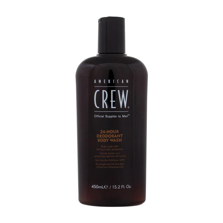 American Crew 24-Hour Deodorant Body Wash Gel za tuširanje za muškarce 450 ml