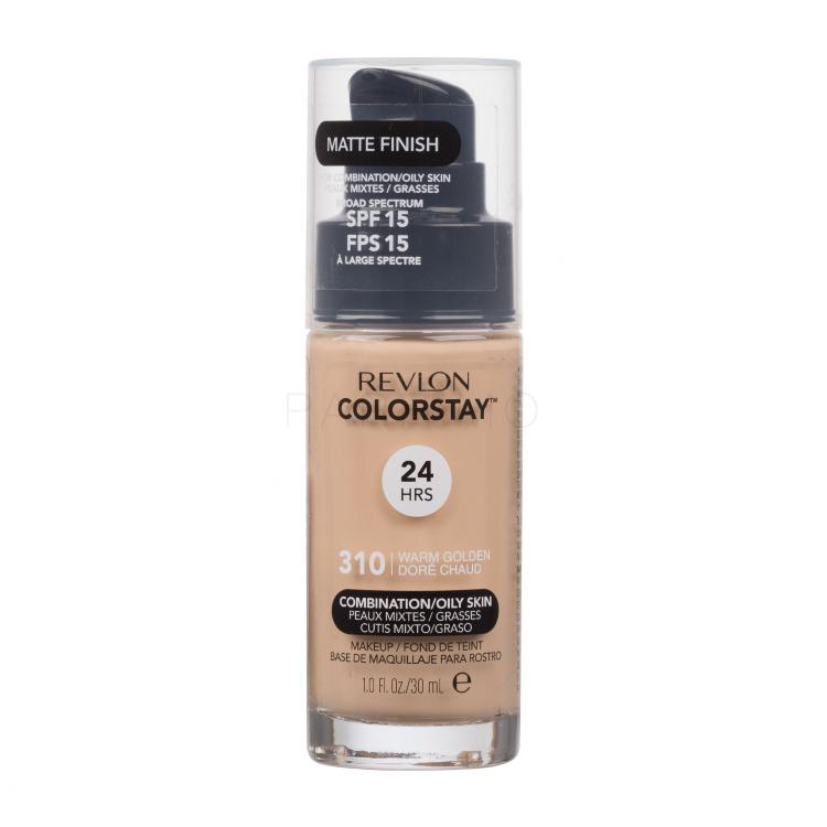 Revlon Colorstay Combination Oily Skin SPF15 Puder za žene 30 ml Nijansa 310 Warm Golden