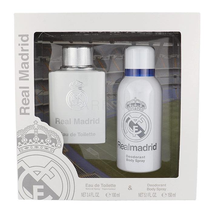 EP Line Real Madrid Poklon set toaletna voda 100 ml + dezodorans u spreju 150 ml