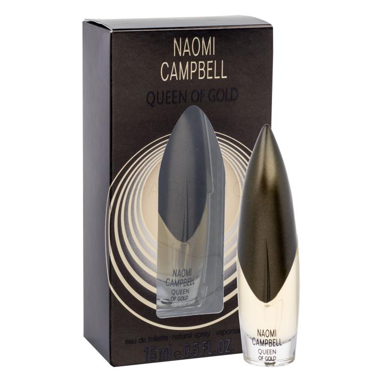 Naomi Campbell Queen Of Gold Toaletna voda za žene 15 ml