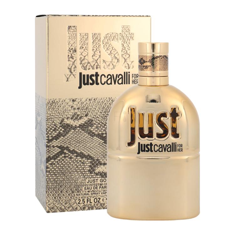 Roberto Cavalli Just Cavalli Gold For Her Parfemska voda za žene 75 ml