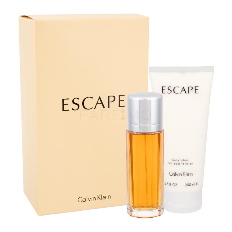 Calvin Klein Escape Poklon set parfemska voda 100 ml + losion za tijelo 200 ml