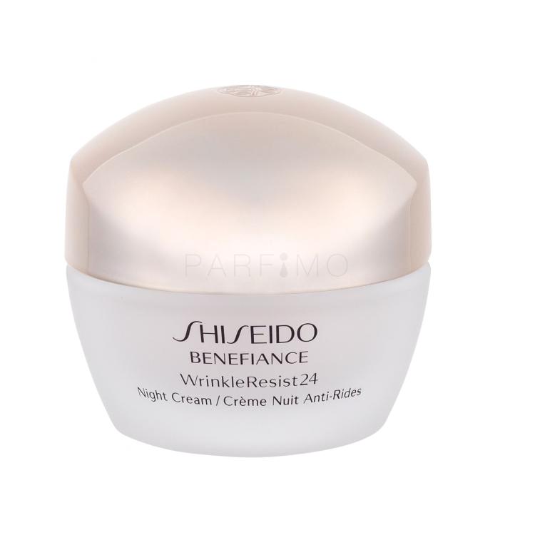 Shiseido Benefiance Wrinkle Resist 24 Noćna krema za lice za žene 50 ml tester
