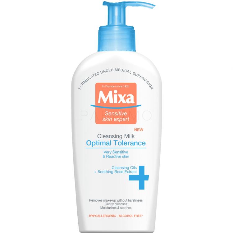 Mixa Optimal Tolerance Mlijeko za čišćenje lica za žene 200 ml