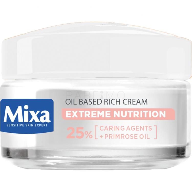 Mixa Extreme Nutrition Oil-based Rich Cream Dnevna krema za lice za žene 50 ml