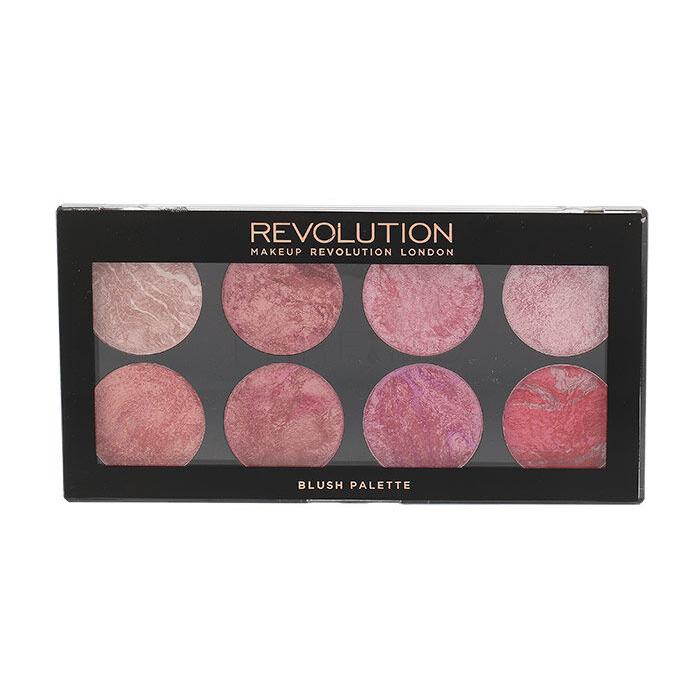 Makeup Revolution London Blush Palette Rumenilo za žene 12,8 g Nijansa Blush Queen