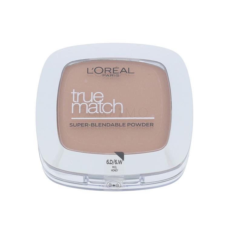 L&#039;Oréal Paris True Match Puder u prahu za žene 9 g Nijansa D6-W6 Honey