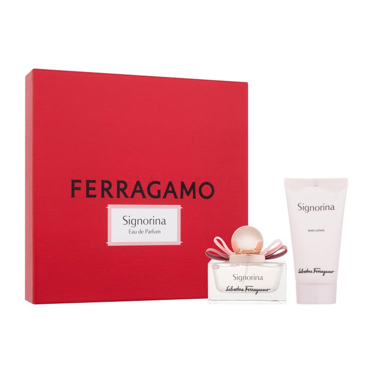 Ferragamo Signorina Poklon set parfemska voda 30 ml + losion za tijelo 50 ml