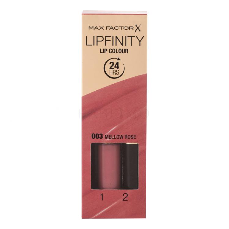 Max Factor Lipfinity 24HRS Lip Colour Ruž za usne za žene 4,2 g Nijansa 003 Mellow Rose