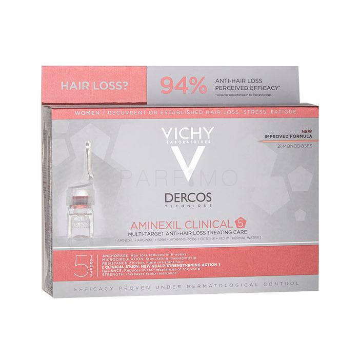 Vichy Dercos Aminexil Clinical 5 Serum za kosu za žene 21x6 ml