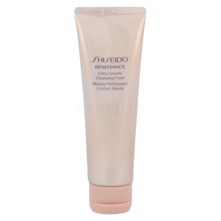 Shiseido Benefiance Extra Creamy Cleansing Foam Pjena za čišćenje lica za žene 125 ml tester