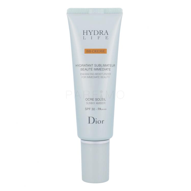 Christian Dior Hydra Life Enhancing Moisturizer SPF30 BB krema za žene 50 ml Nijansa 03 Sunny Amber tester