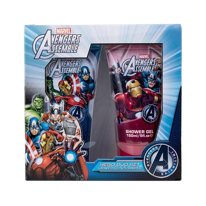 Marvel Avengers Assemble Poklon set gel za tuširanje 150 ml + šampon 150 ml