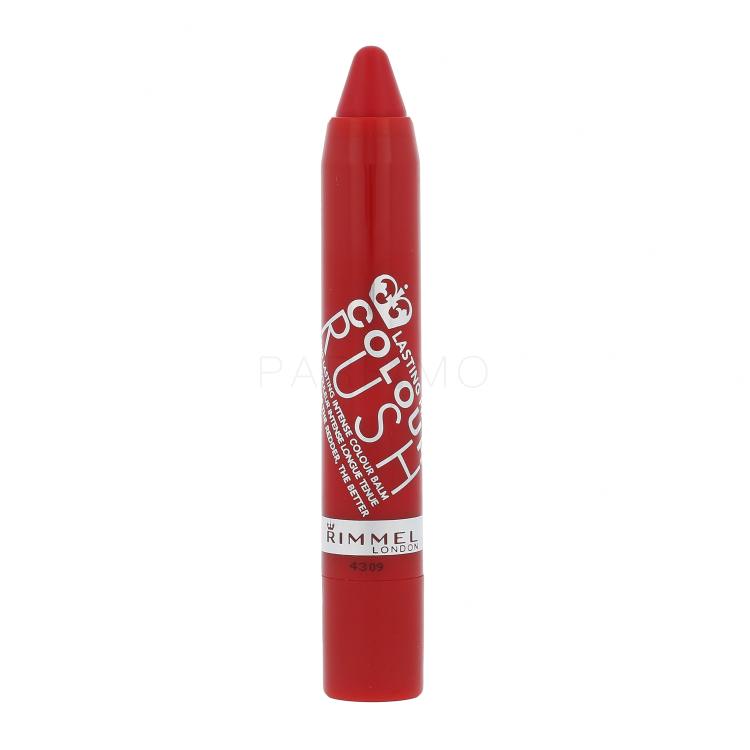 Rimmel London Lasting Finish Colour Rush Balm Olovka za usne za žene 2,5 g Nijansa 500 The Redder, The Better