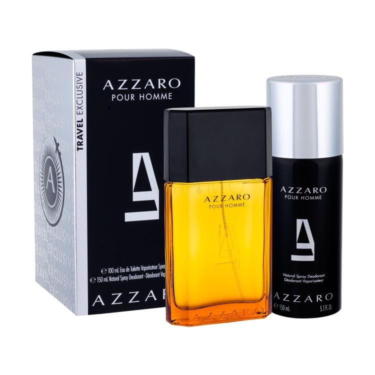Azzaro Pour Homme Poklon set toaletna voda 100 ml + dezodorans 150 ml