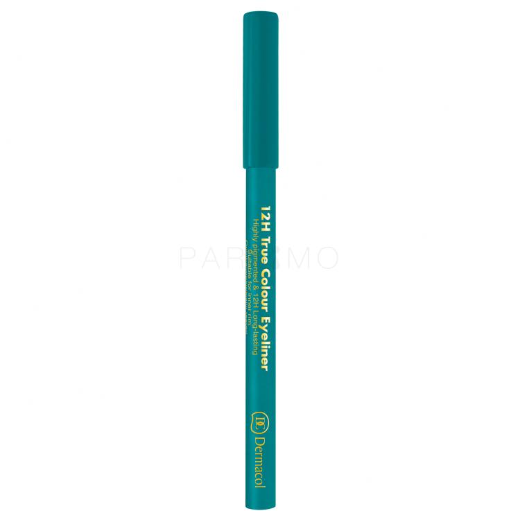 Dermacol 12H True Colour Olovka za oči za žene 0,28 g Nijansa 1 Turquoise