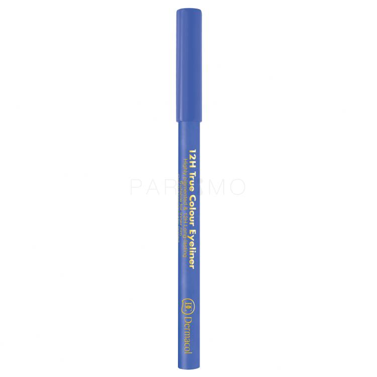 Dermacol 12H True Colour Olovka za oči za žene 0,28 g Nijansa 2 Electric Blue
