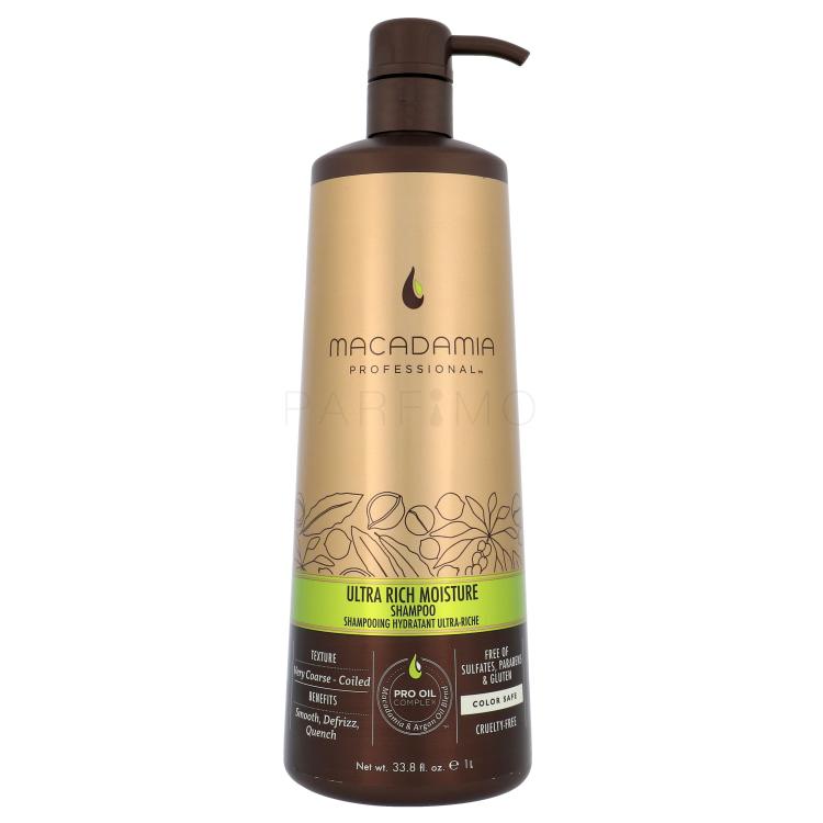 Macadamia Professional Ultra Rich Moisture Šampon za žene 1000 ml