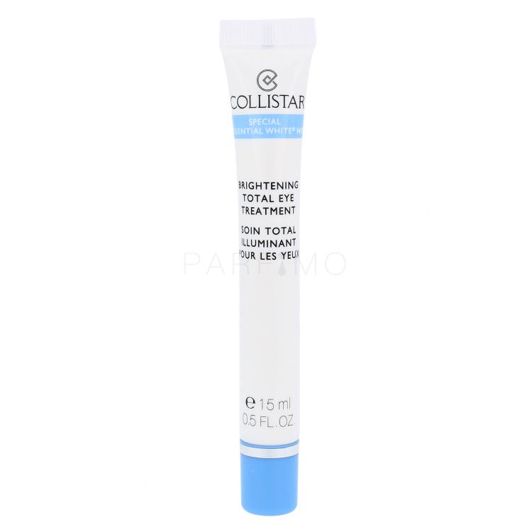 Collistar Special Essential White HP Brightening Total Eye Treatment Krema za područje oko očiju za žene 15 ml