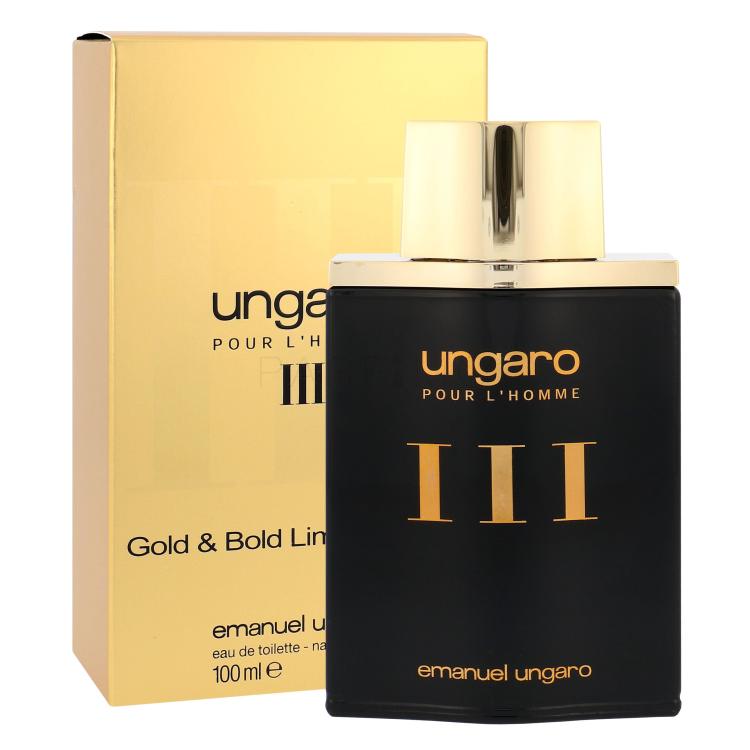 Emanuel Ungaro Ungaro Pour L´Homme III Gold &amp; Bold Limited Edition Toaletna voda za muškarce 100 ml