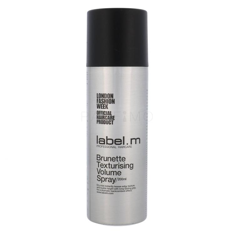 Label m Brunette Texturising Volume Spray Lak za kosu za žene 200 ml