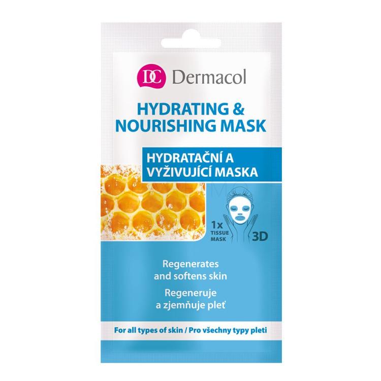 Dermacol Hydrating &amp; Nourishing Mask Maska za lice za žene 15 ml