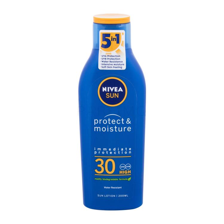 Nivea Sun Protect &amp; Moisture SPF30 Proizvod za zaštitu od sunca za tijelo 200 ml