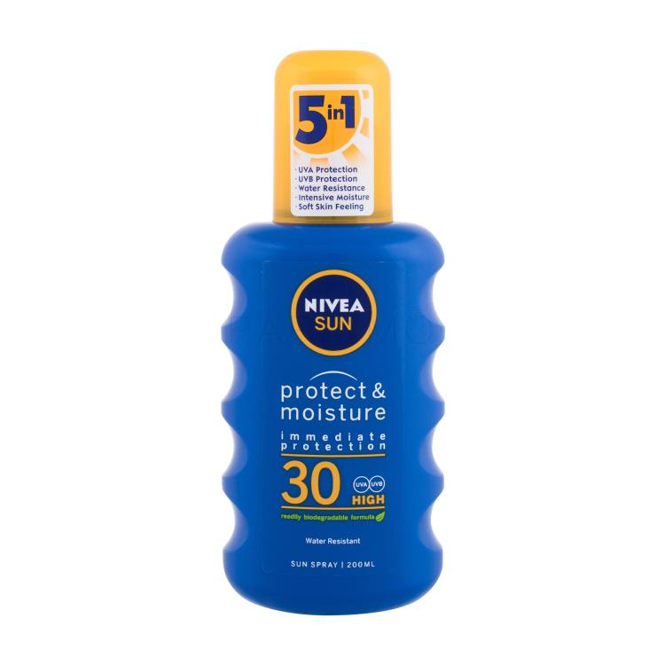 Nivea Sun Protect &amp; Moisture SPF30 Proizvod za zaštitu od sunca za tijelo 200 ml