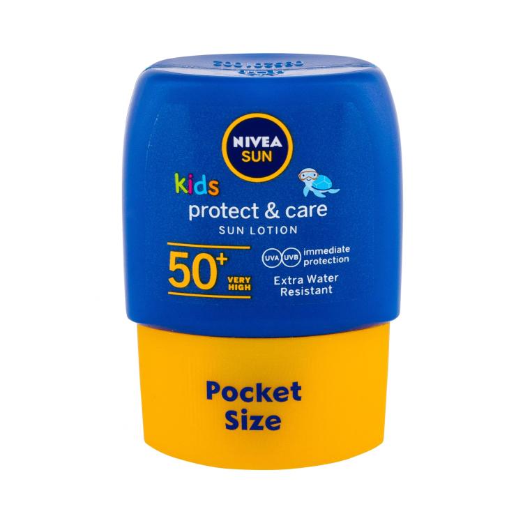 Nivea Sun Kids Protect &amp; Care Sun Lotion SPF50+ Proizvod za zaštitu od sunca za tijelo za djecu 50 ml
