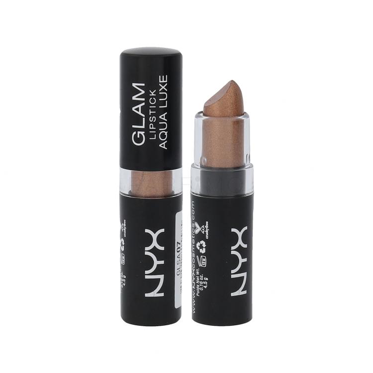 NYX Professional Makeup Aqua Luxe Ruž za usne za žene 4,5 g Nijansa 07 Jet Set