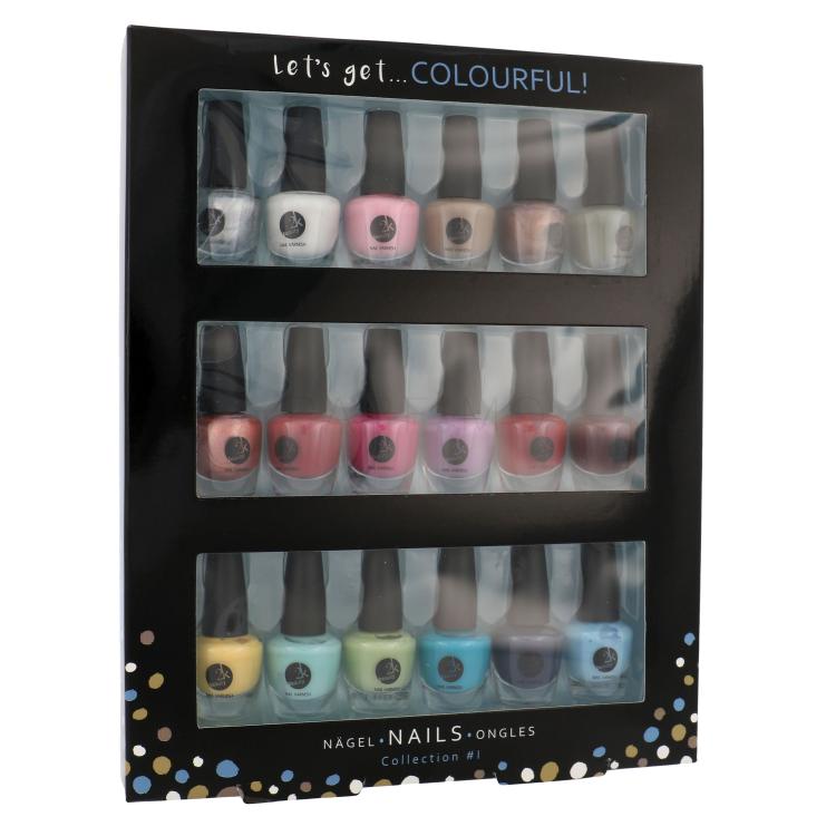 2K Let´s Get Colourful! Poklon set lak za nokte 18x 3,5 ml