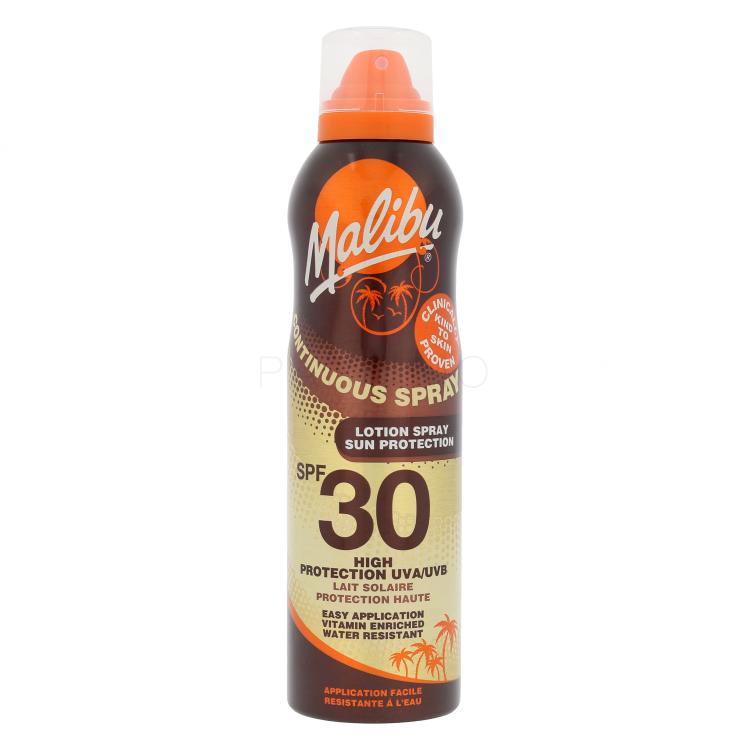 Malibu Continuous Spray SPF30 Proizvod za zaštitu od sunca za tijelo za žene 175 ml