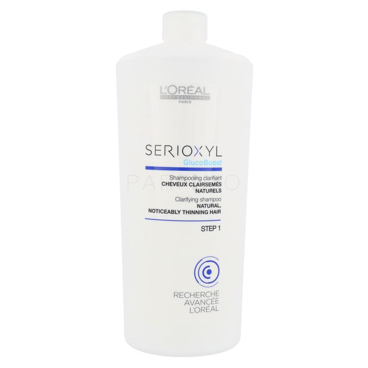 L&#039;Oréal Professionnel Serioxyl GlucoBoost Clarifying Šampon za žene 1000 ml