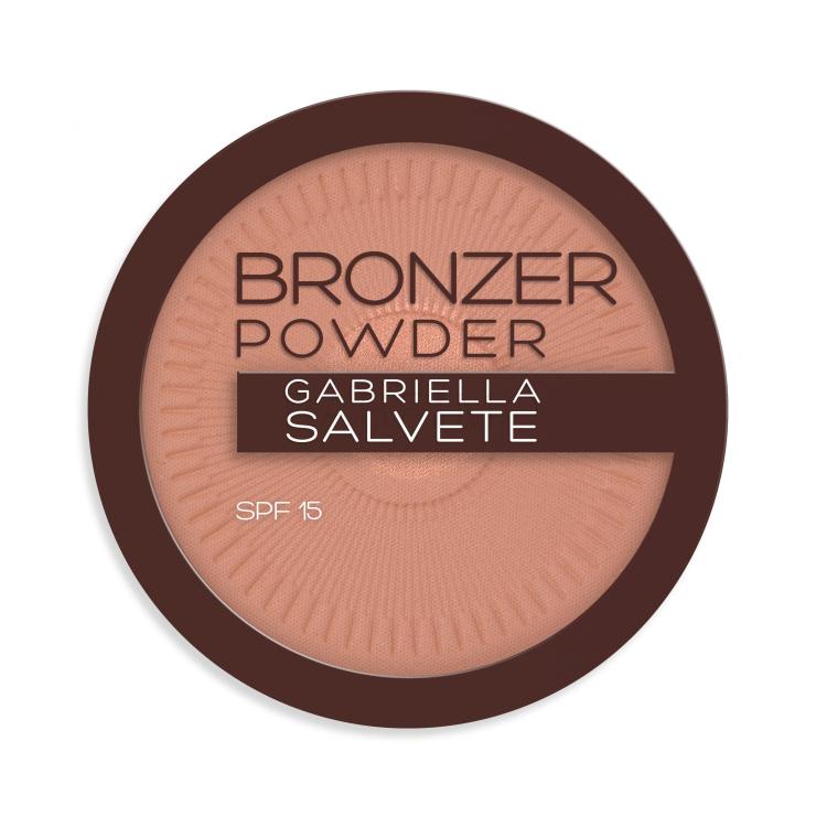 Gabriella Salvete Bronzer Powder SPF15 Puder u prahu za žene 8 g Nijansa 01