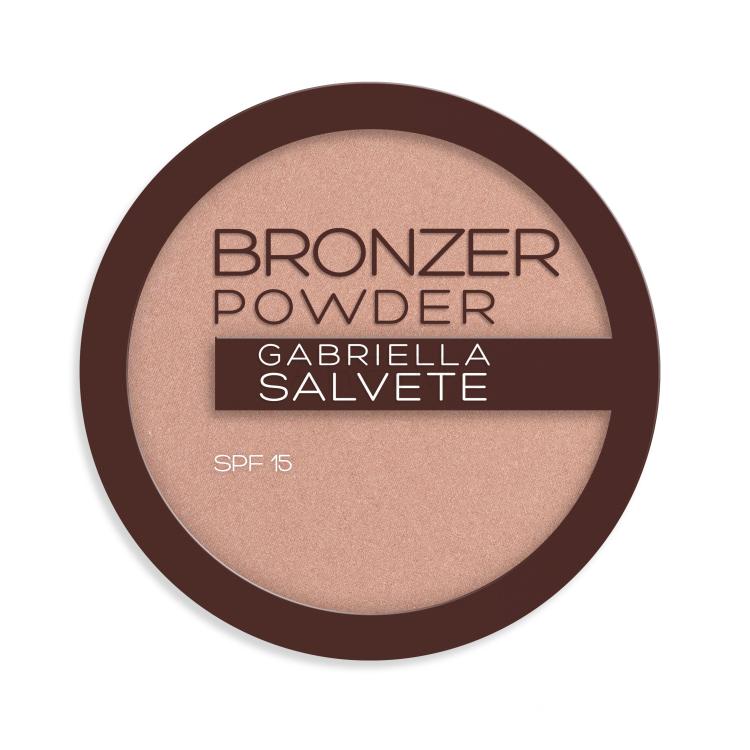 Gabriella Salvete Bronzer Powder SPF15 Puder u prahu za žene 8 g Nijansa 03
