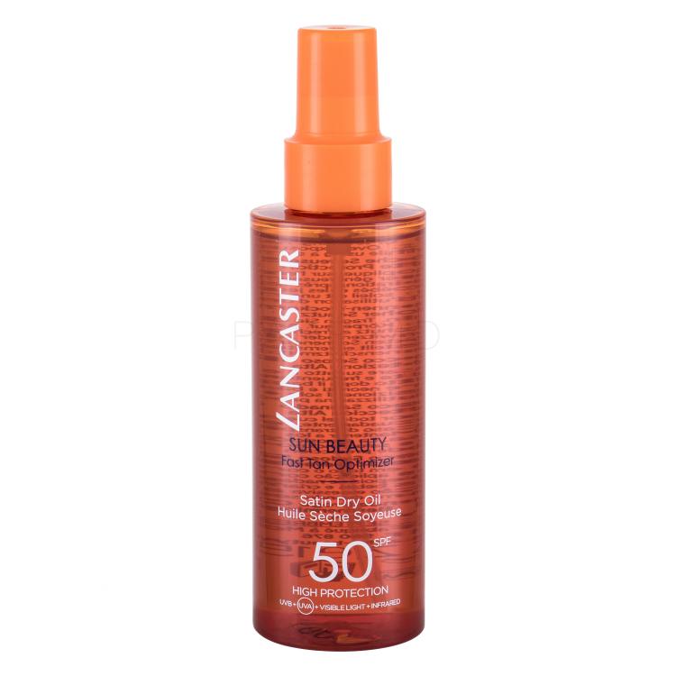 Lancaster Sun Beauty Satin Dry Oil SPF50 Proizvod za zaštitu od sunca za tijelo 150 ml