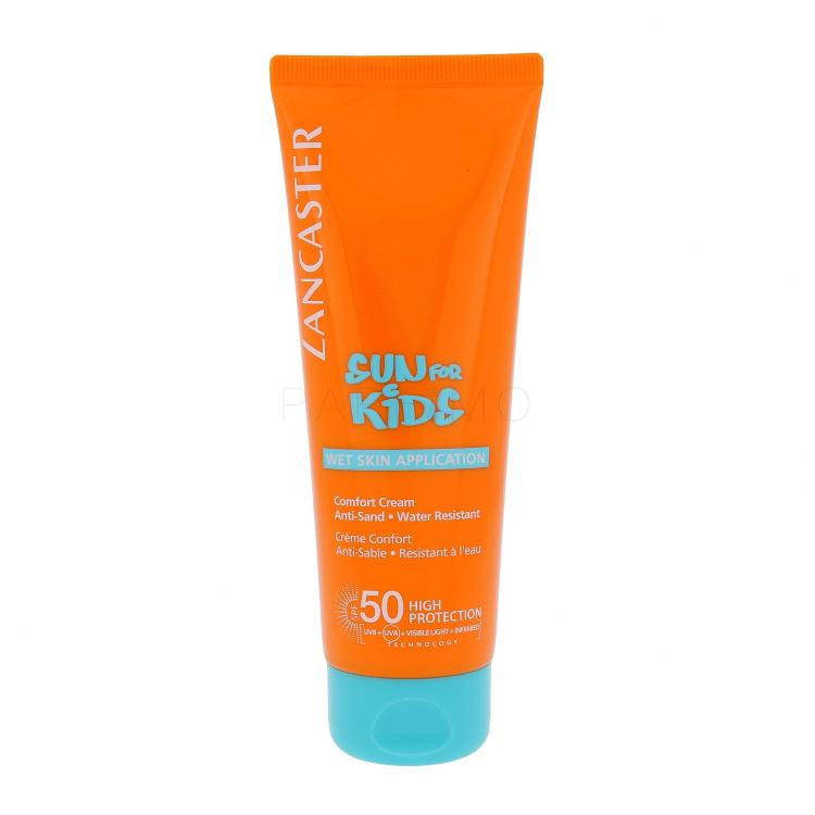Lancaster Sun For Kids Comfort Cream SPF50 Proizvod za zaštitu od sunca za tijelo za djecu 125 ml