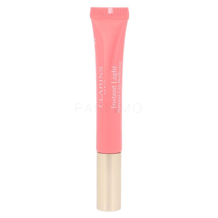 Clarins Instant Light Natural Lip Perfector Sjajilo za usne za žene 12 ml Nijansa 01 Rose Shimmer