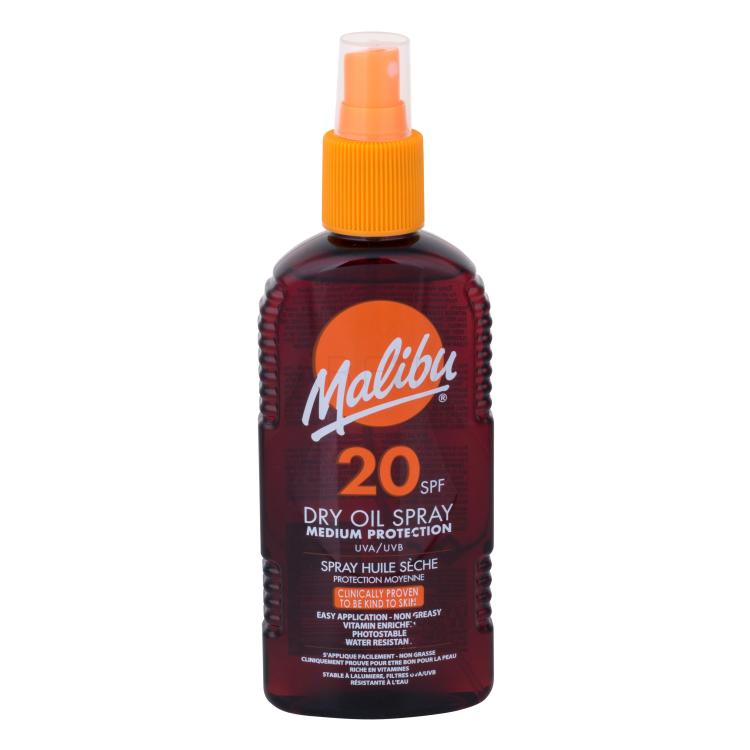 Malibu Dry Oil Spray SPF20 Proizvod za zaštitu od sunca za tijelo 200 ml