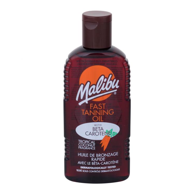 Malibu Fast Tanning Oil Proizvod za zaštitu od sunca za tijelo za žene 200 ml