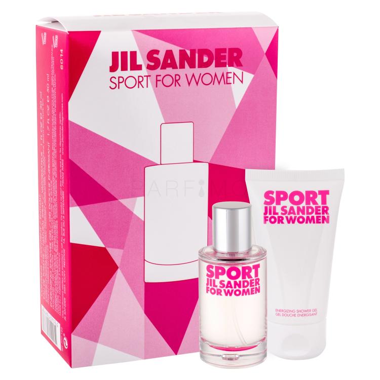 Jil Sander Sport For Women Poklon set toaletna voda 30 ml + gel za tuširanje 50 ml