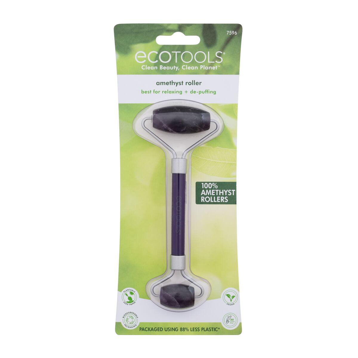 EcoTools Facial Roller Amethyst masažni valjak za lice od ametista 1 kom za žene